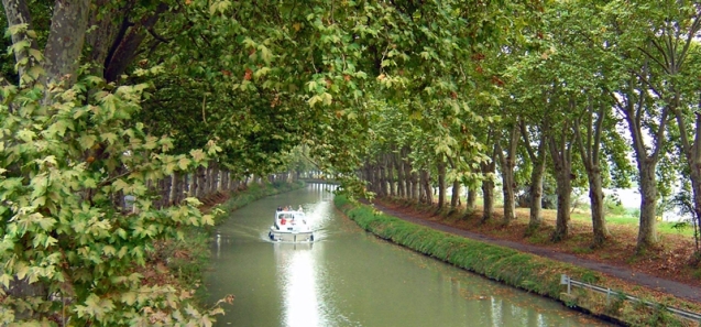 canal du Midi near Beziers France